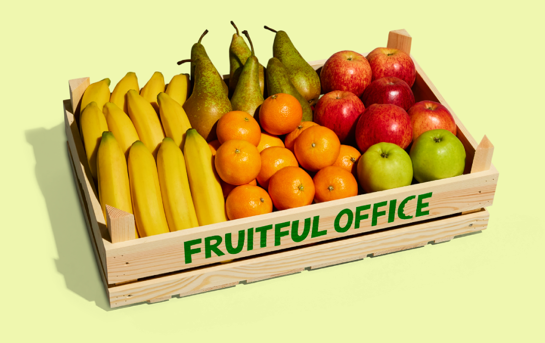 Basis fruitkrat met 4-5 soorten fruit